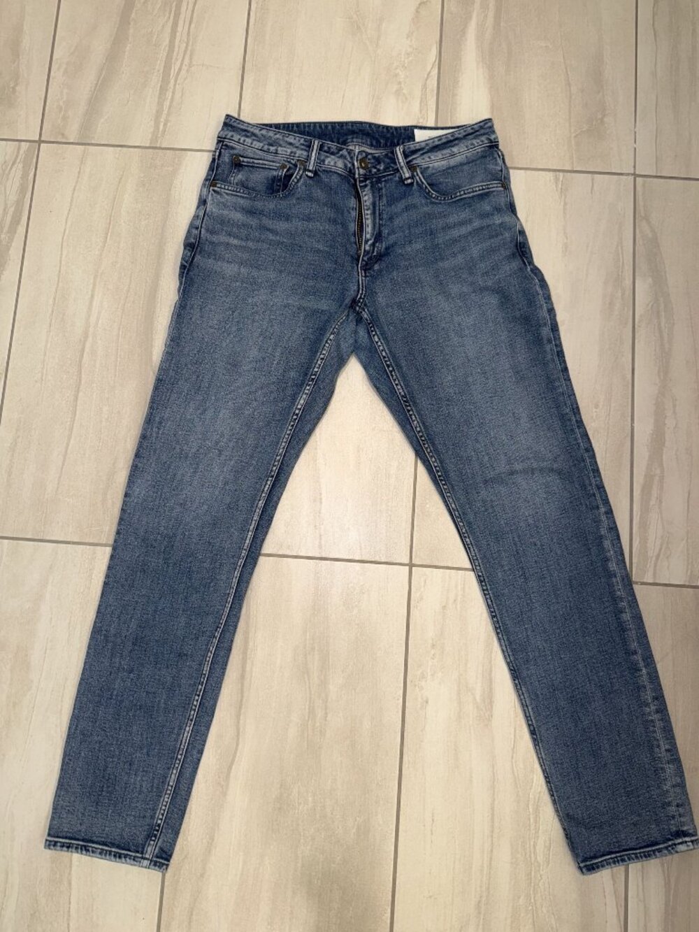 Rag & Bone Fit 3 Athletic Jeans Gavin Dark Indigo 31x32 EUC